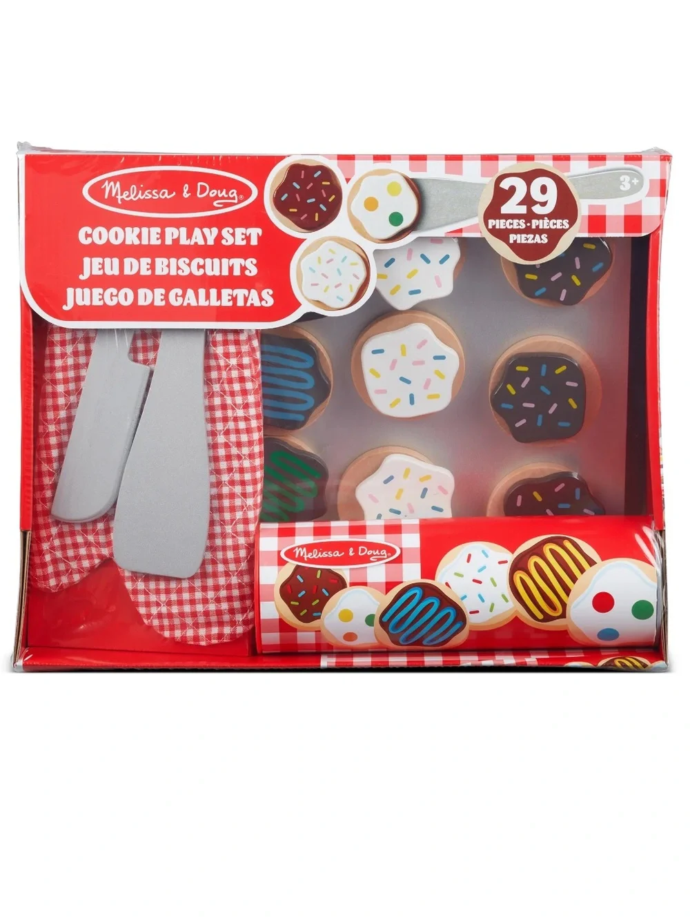 Melissa & Doug Slice and Bake Wooden Cookie Play Food Set *NEW*
